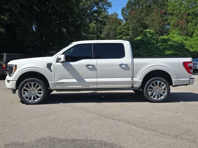 Certified Used 2021 White Ford Limited image 2