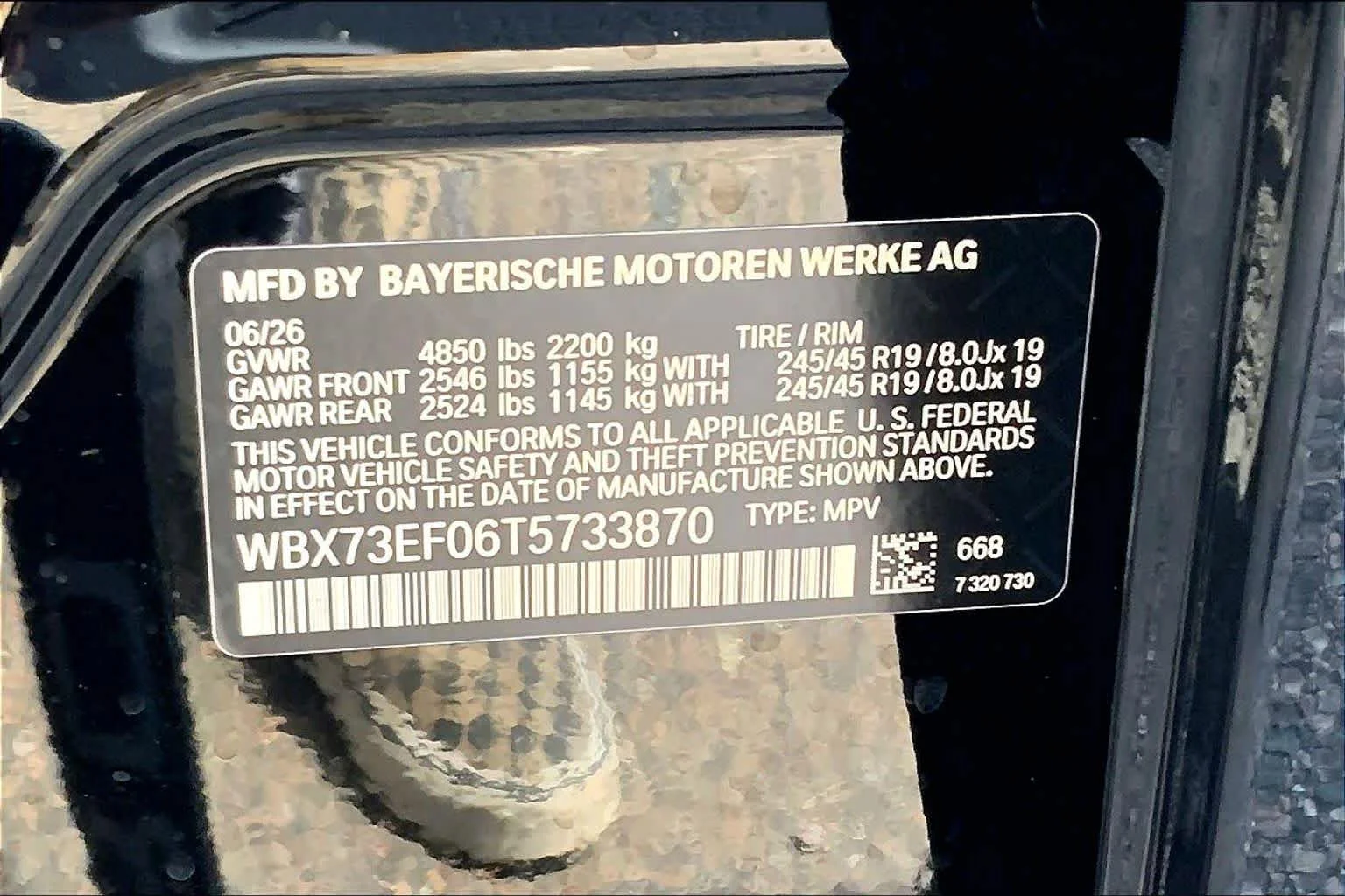 New 2026 Jet Black BMW xDrive28i image 18