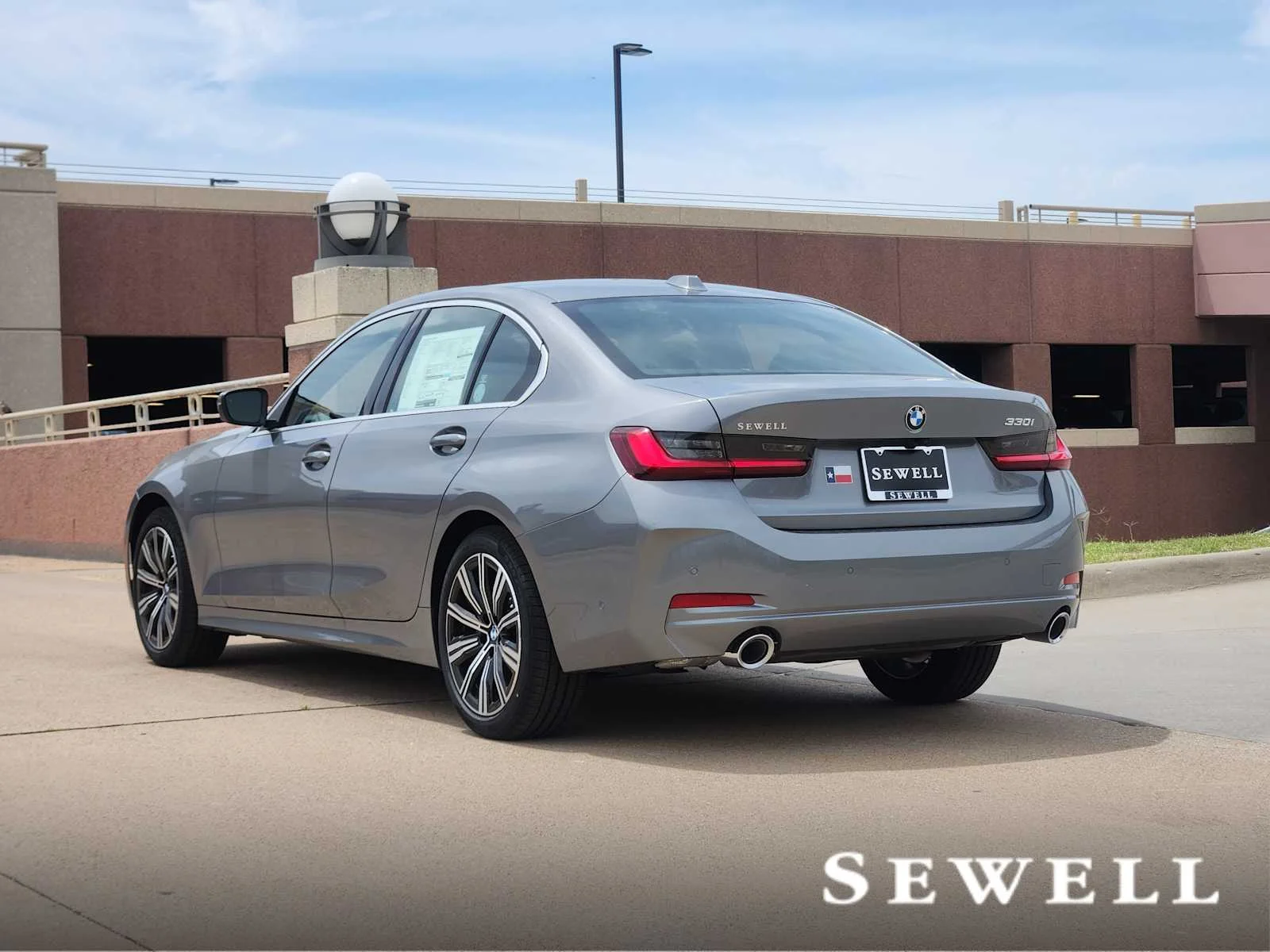 New 2026 Skyscraper Grey Metallic BMW 330i image 3