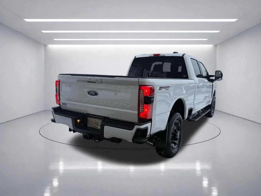 Used 2024 Star White Metallic Tri-Coat Ford Lariat image 7