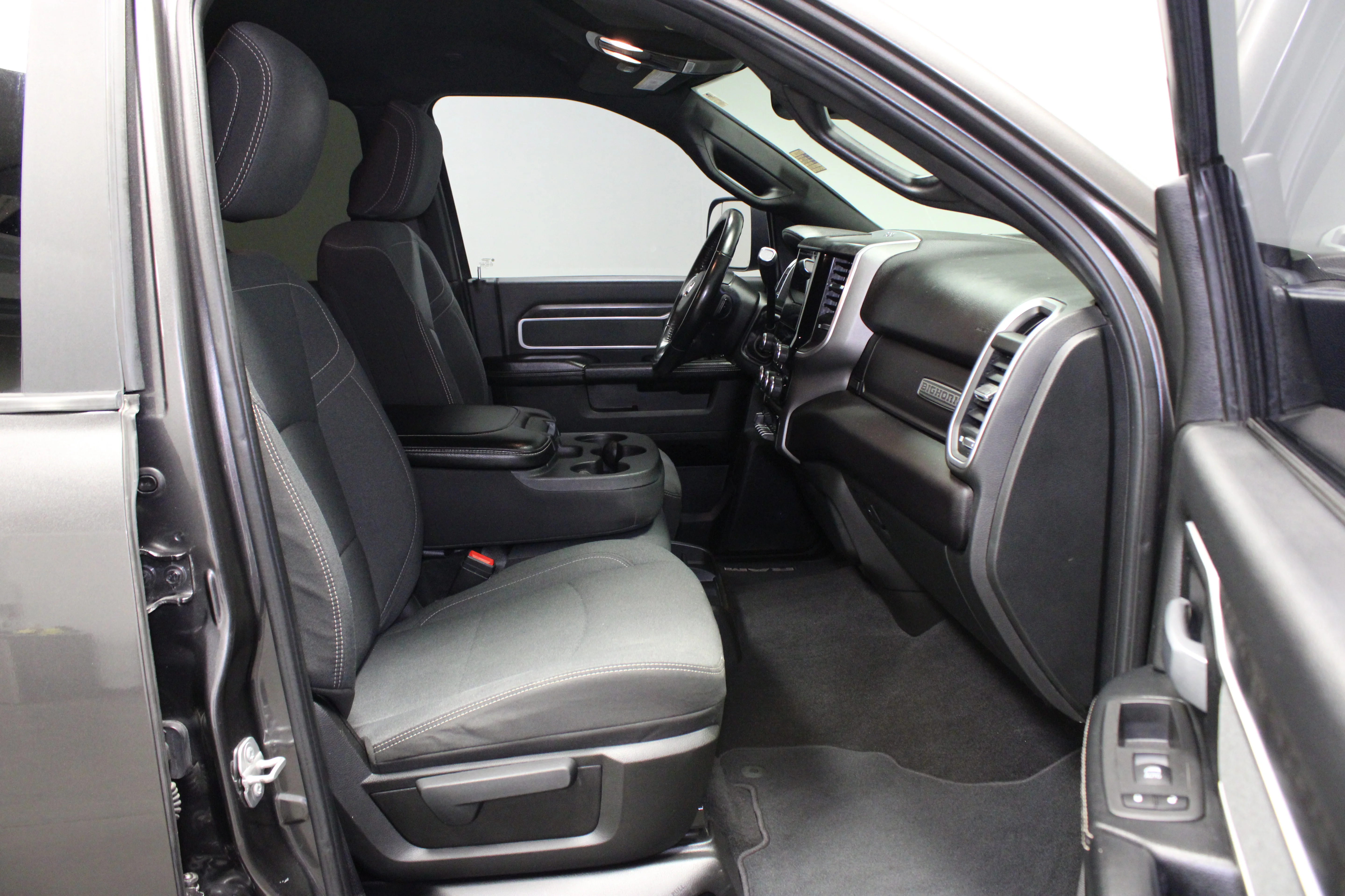 Used 2022 Granite Crystal Metallic Clearcoat Ram Big Horn image 15