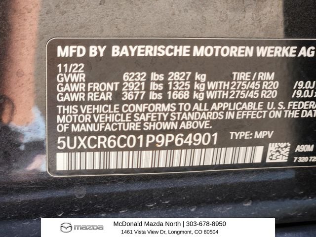 Used 2023 Gray BMW xDrive40i image 23