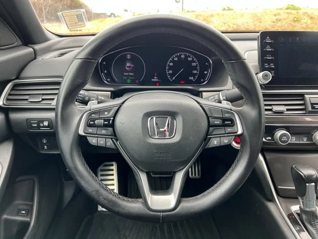 Used 2019 Platinum White Pearl Honda Sport 1.5T image 18