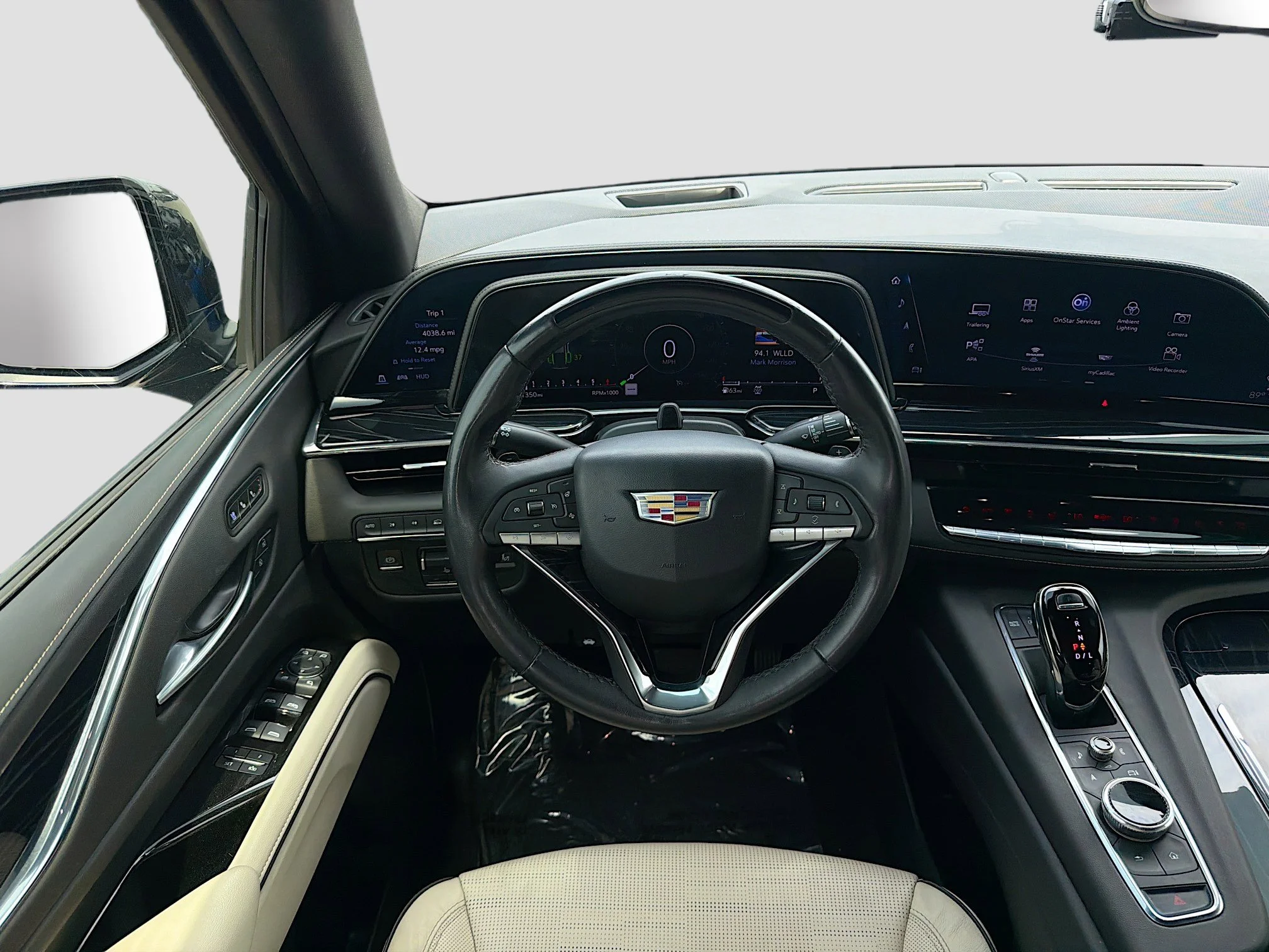 Used 2023 Dark Moon Blue Metallic Cadillac 4WD Sport image 18