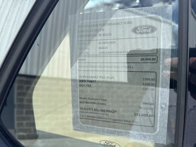 New 2026 Carbonized Gray Metallic Ford Tremor® image 2