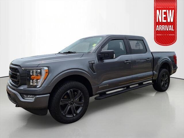 Used 2023 Carbonized Gray Metallic Ford XLT image 1