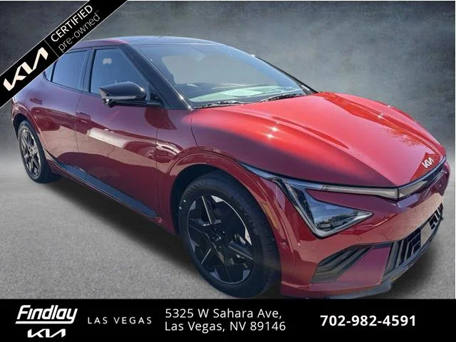 Certified Used 2025 Red Kia GT-Line image 3