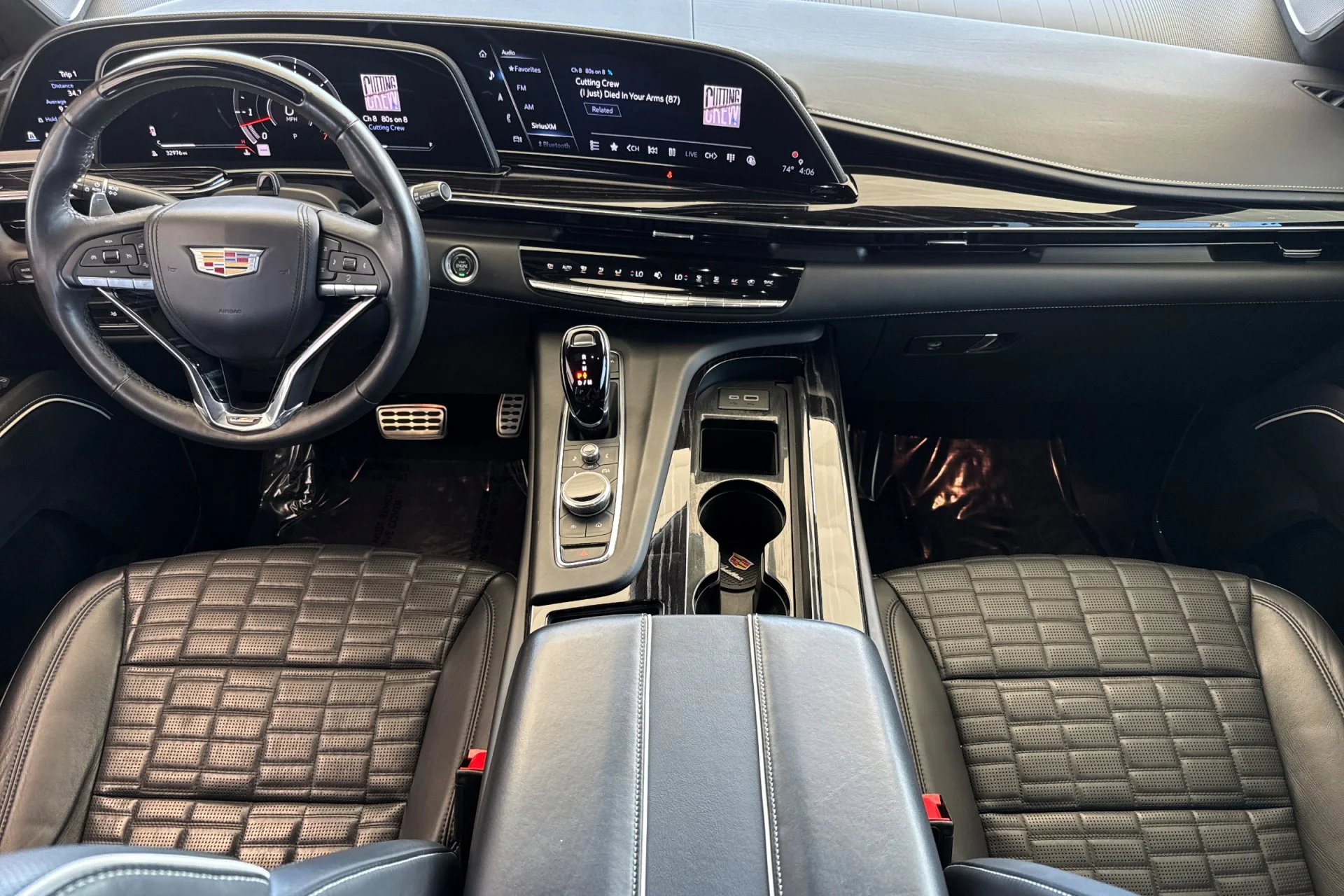 Used 2023 Black Raven Cadillac AWD V-Series image 3