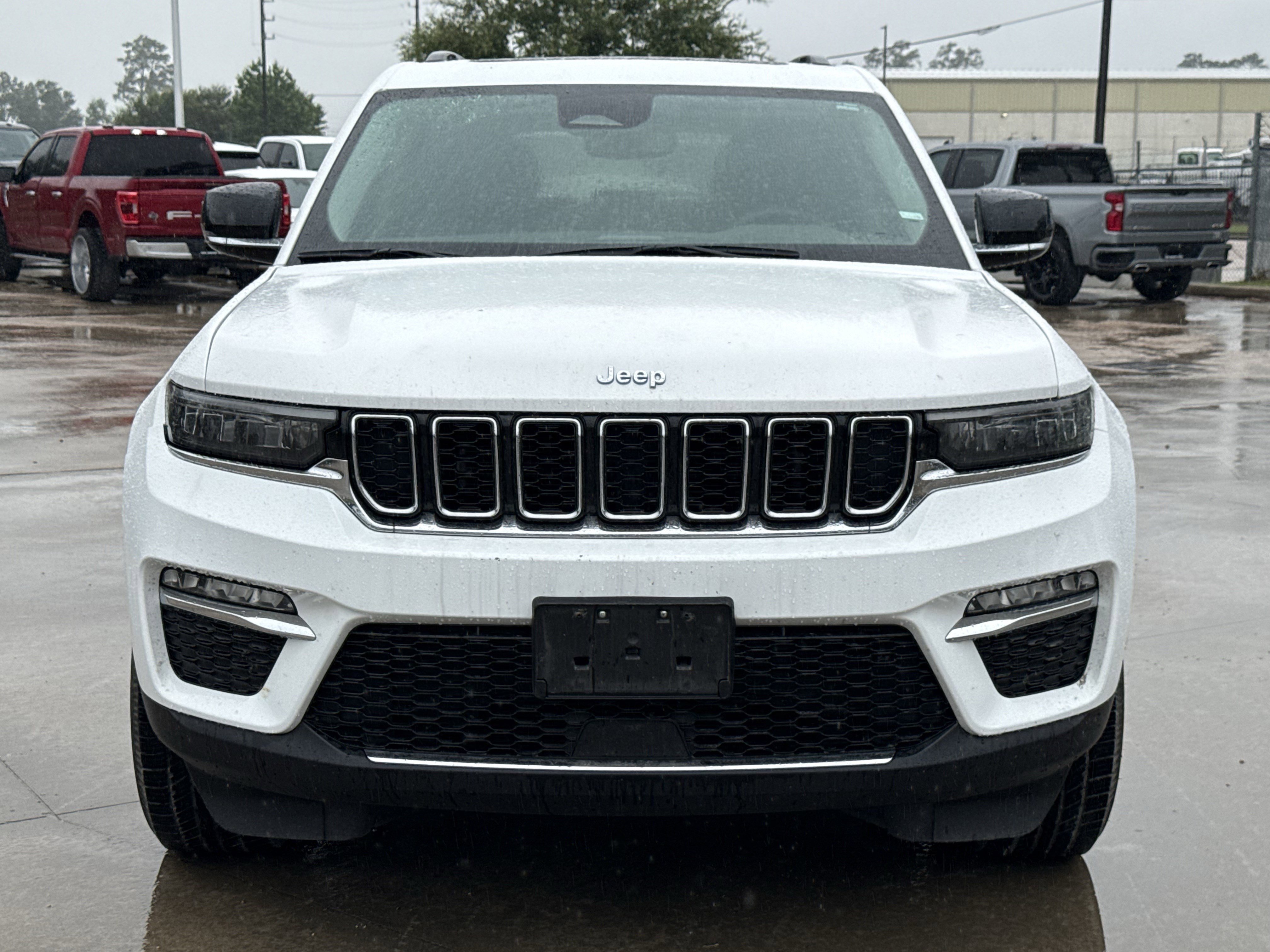 Used 2024 Bright White Clearcoat Jeep 4xe image 9