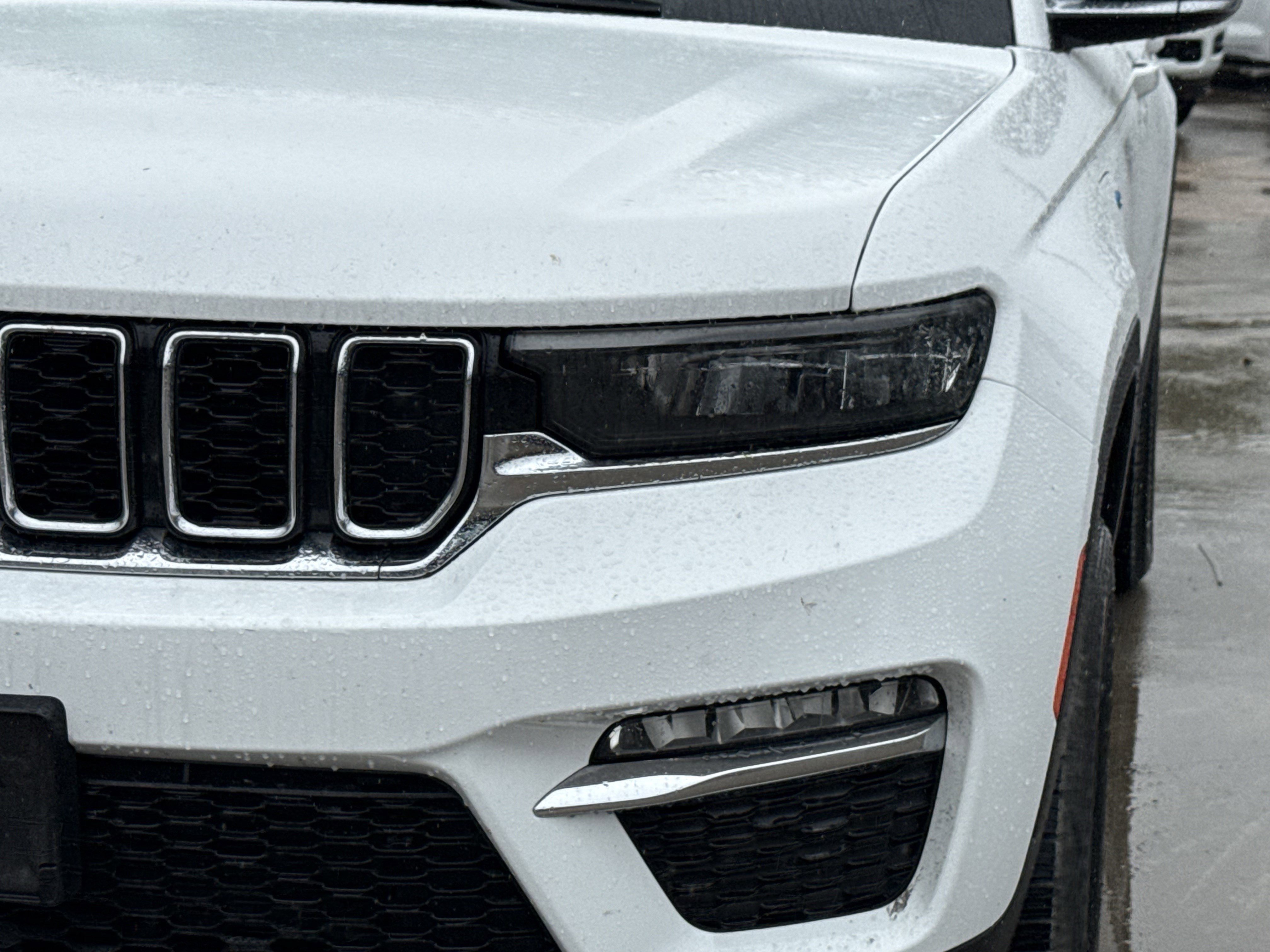Used 2024 Bright White Clearcoat Jeep 4xe image 10