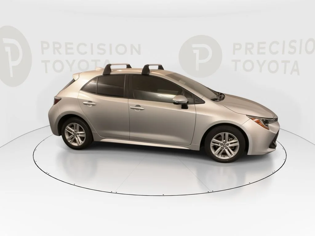 Used 2019 Classic Silver Metallic Toyota SE image 24