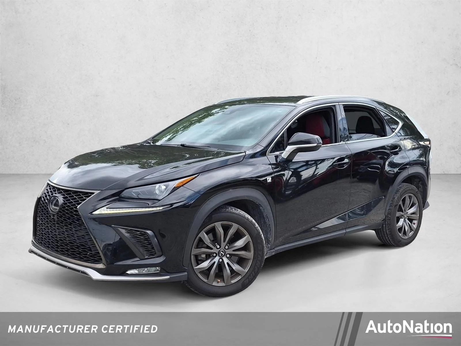 Certified Used 2021 Obsidian Lexus NX 300 F SPORT image 1