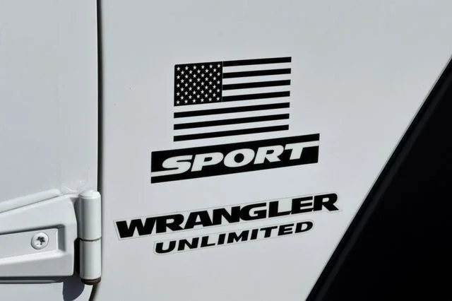 Used 2016 White Jeep Unlimited Sport image 30