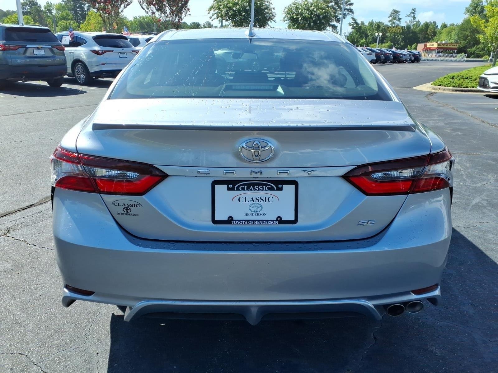 Used 2024 Celestial Silver Metallic Toyota SE image 9