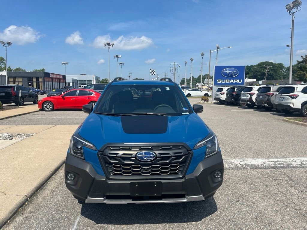 Certified Used 2025 Blue Subaru Wilderness image 8