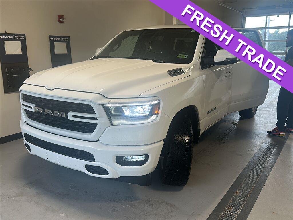 Used 2023 WHITE RAM BIG HORN 4X4 CREW CAB 5