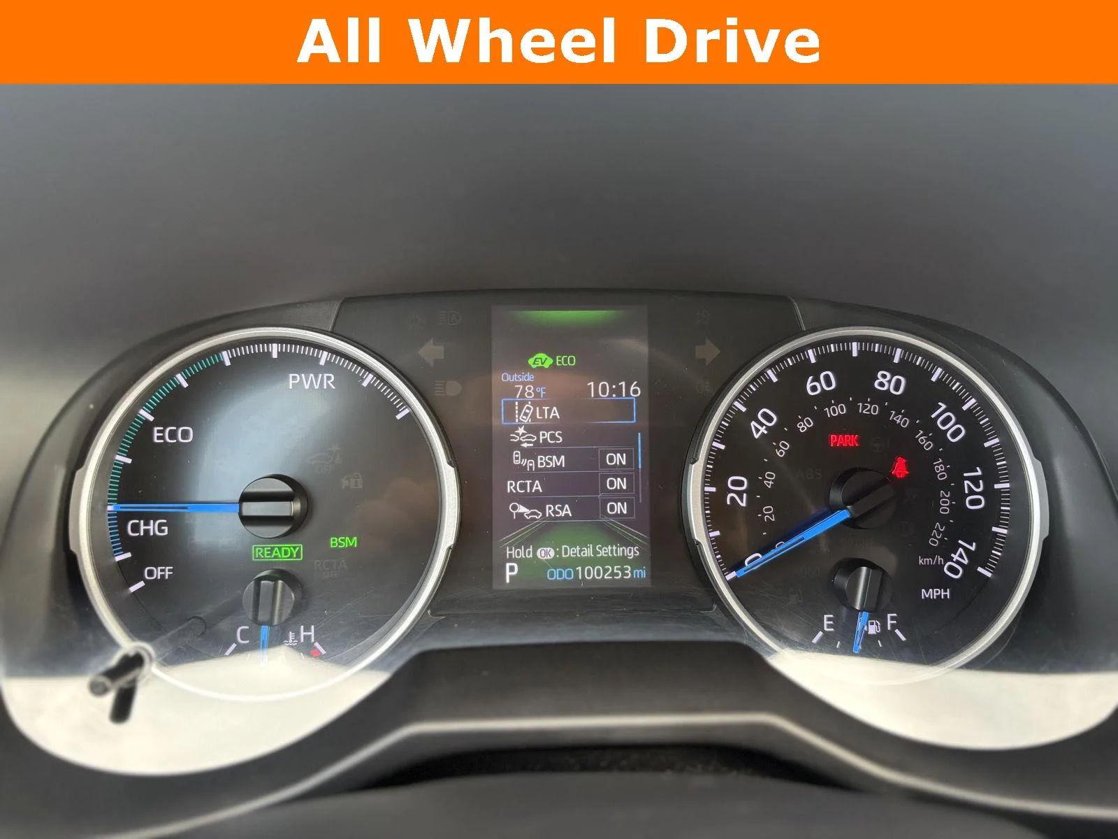 Used 2022 Silver Sky Metallic Toyota Hybrid XLE image 4