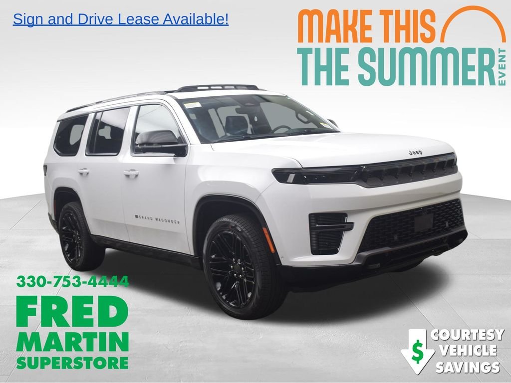 New 2026 Bright White Clear-Coat Exterior Paint Jeep Limited Reserve image 1