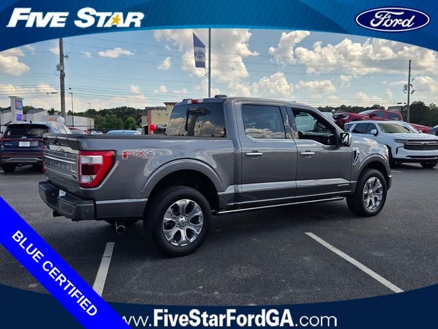 Certified Used 2021 Gray Metallic Ford Platinum image 8