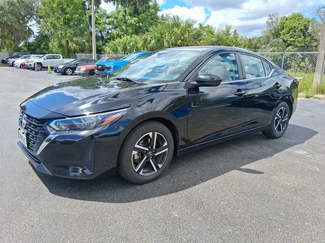 Used 2024 Black Nissan SV image 2