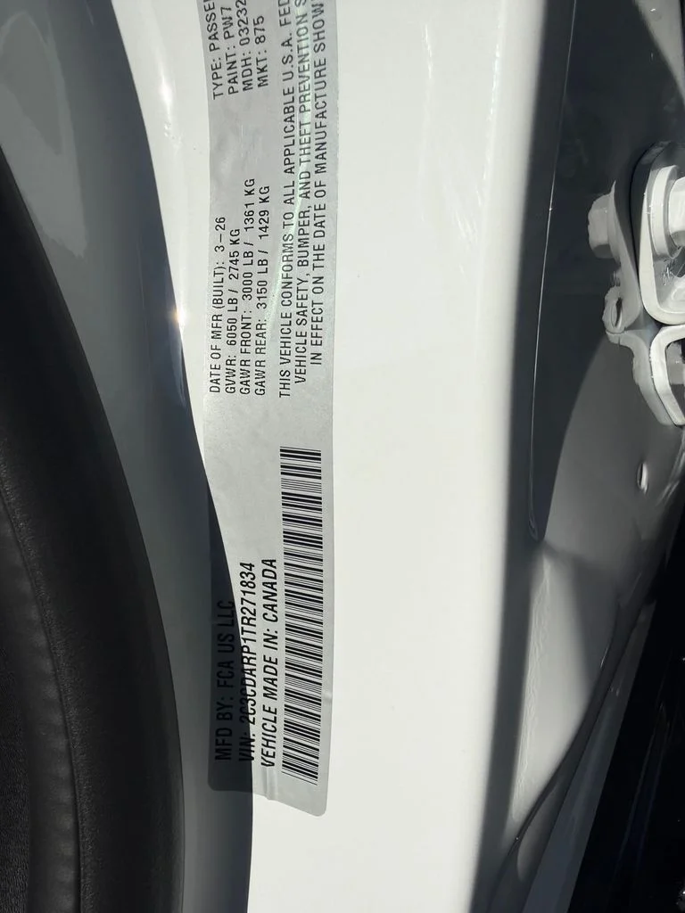 New 2026 White Knuckle Exterior Paint Dodge Scat Pack image 30