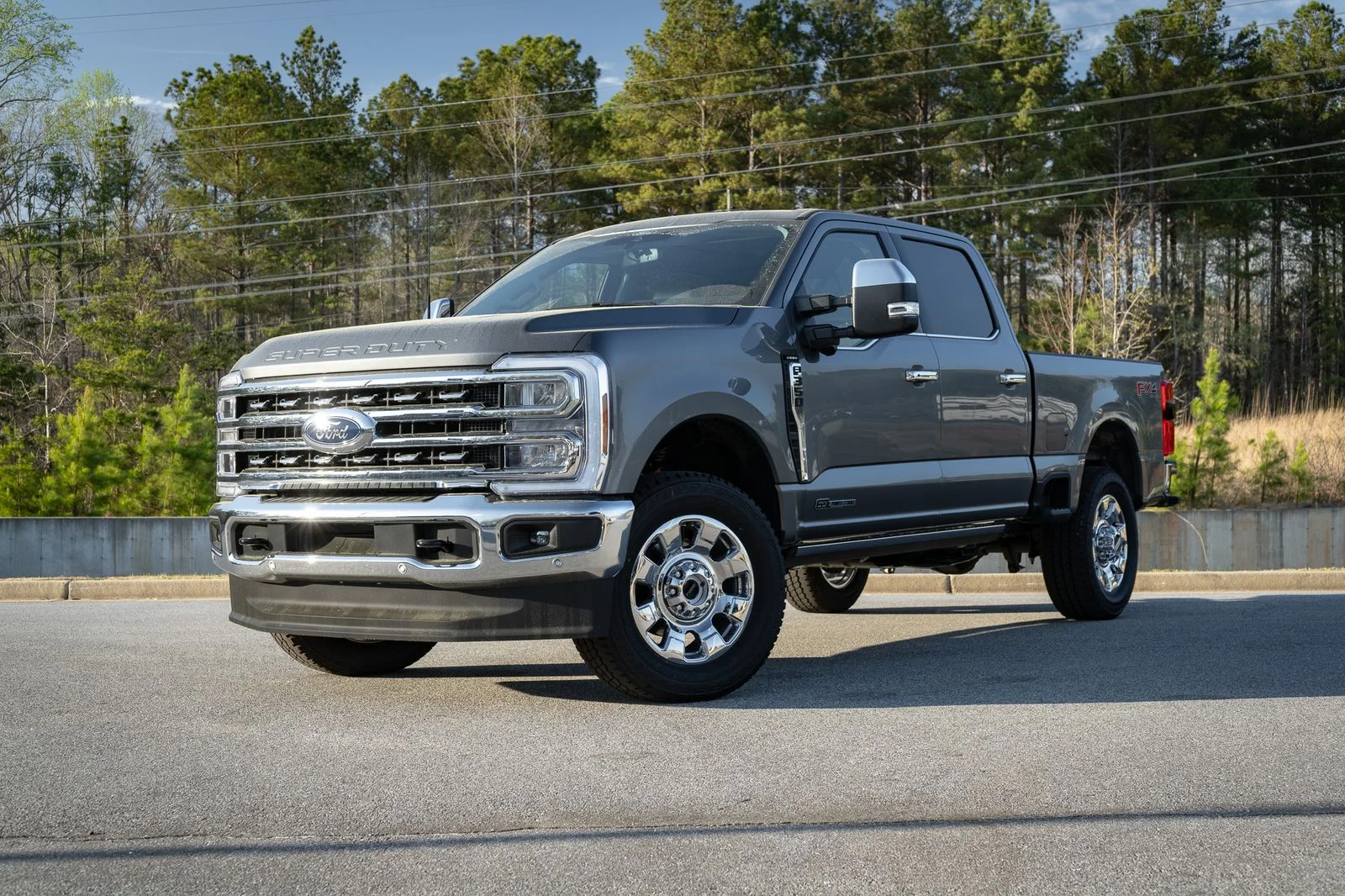 New 2026 Carbonized Gray Metallic Ford F-350® Lariat® image 2