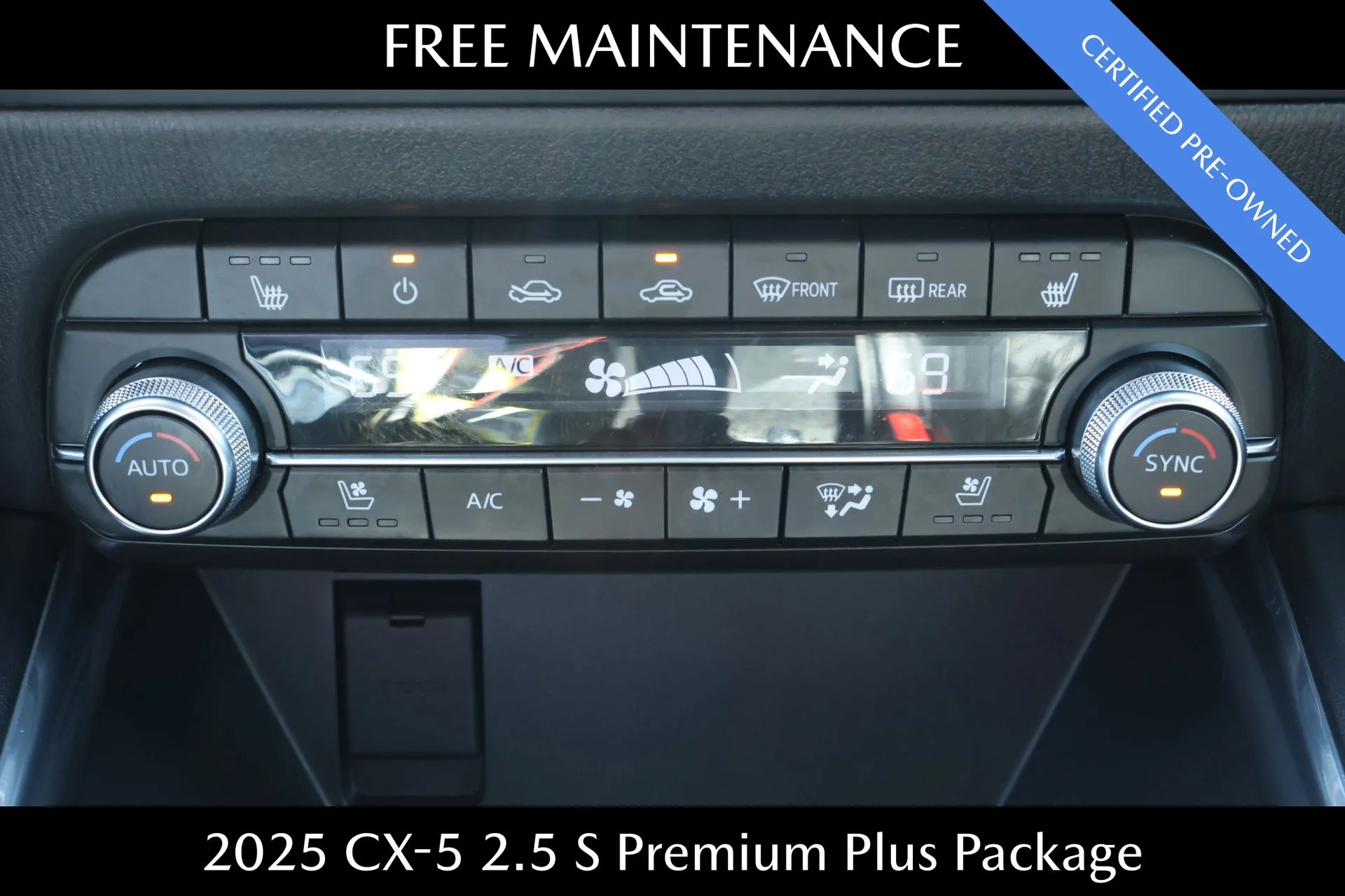 Certified Used 2025 Black Mazda 2.5 S Premium Plus Package image 18