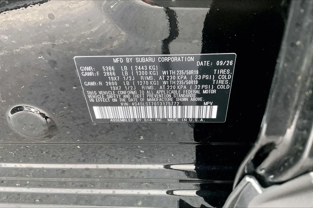 New 2026 CRYSTAL BLACK SILICA Subaru Touring Hybrid image 16
