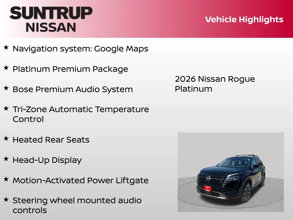 New 2026 Champagne Silver/Black Nissan Platinum image 8
