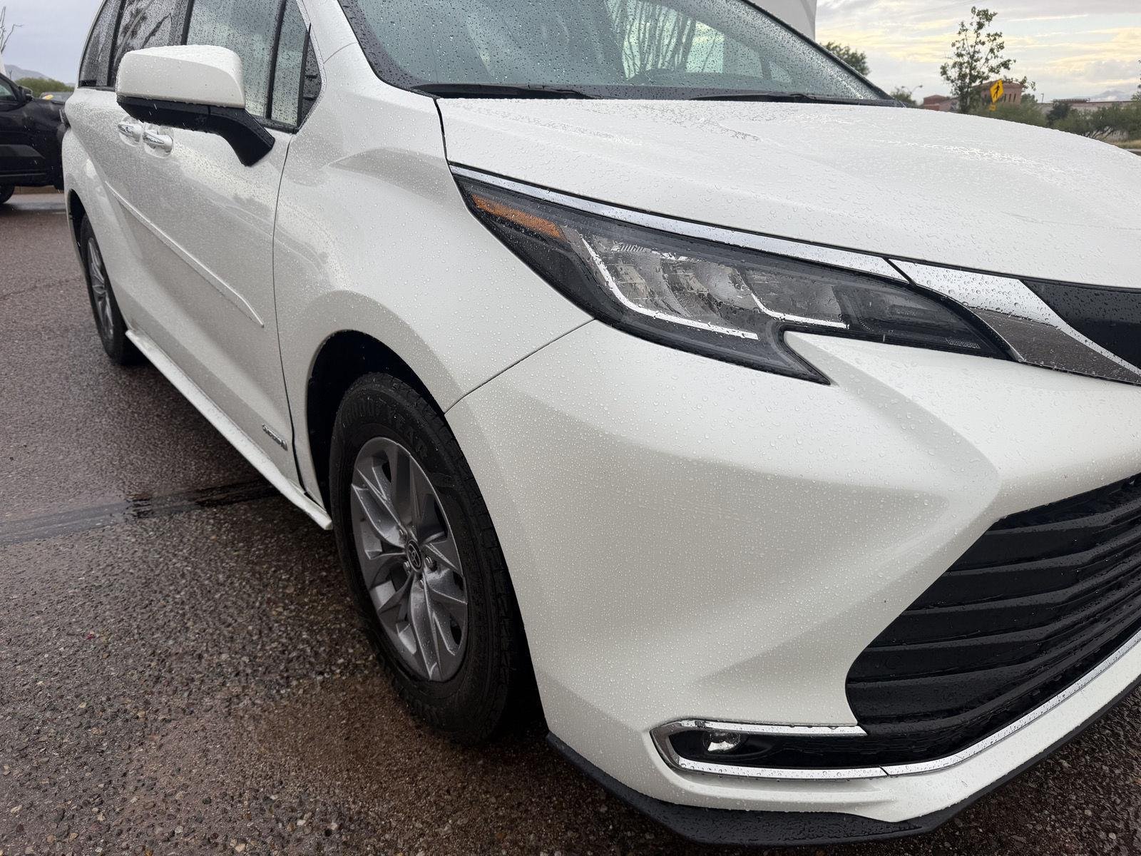 Used 2021 Blizzard Pearl Toyota XLE image 16