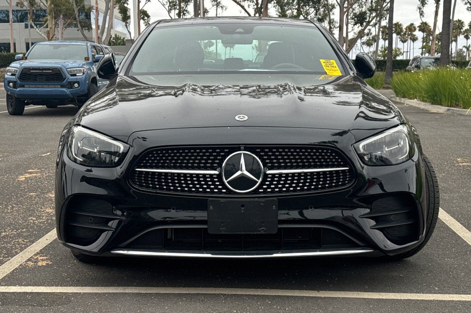 Certified Used 2022 Black Mercedes-Benz E 350 image 2
