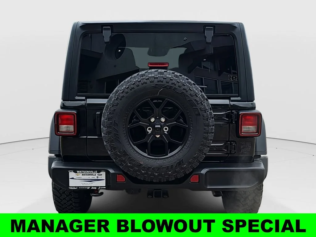 New 2026 Black Clear-Coat Exterior Paint Jeep Willys image 4