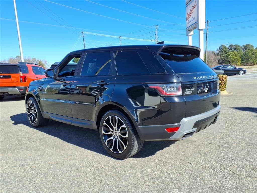 Used 2020 Santorini Black Metallic Land Rover SE image 24