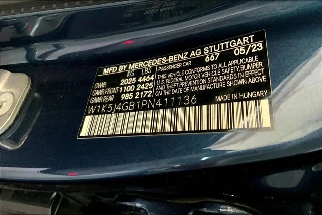 Used 2023 Blue Mercedes-Benz CLA 250 image 12
