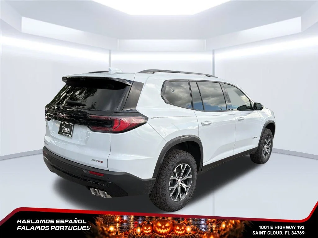 New 2026 Glacier White Tricoat GMC AT4 image 7