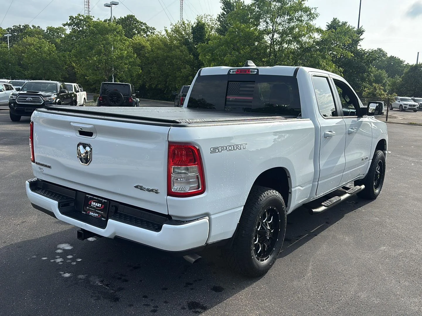 Used 2023 Bright White Clearcoat Ram Big Horn image 10