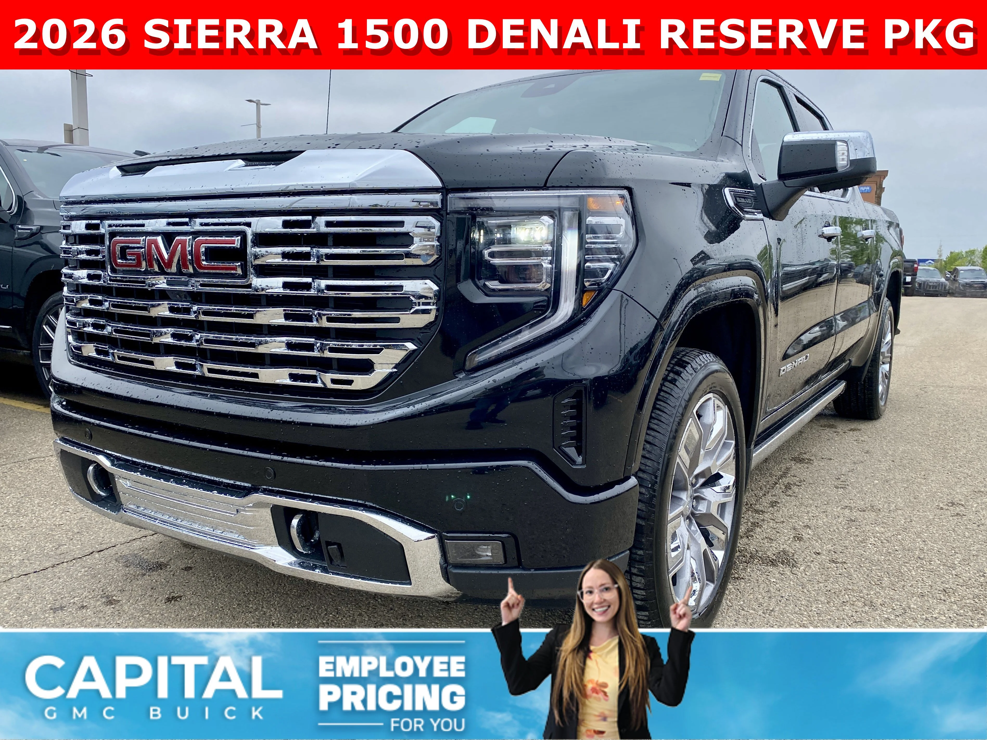 New 2026 ONYX BLACK GMC Denali image 1