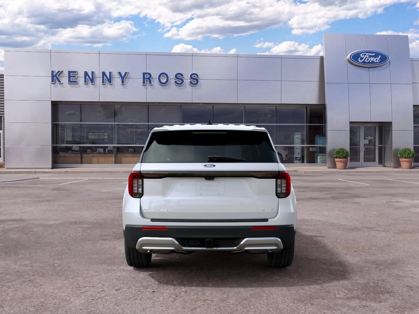 New 2027 Star White Metallic Tri-Coat Ford Platinum™ image 5