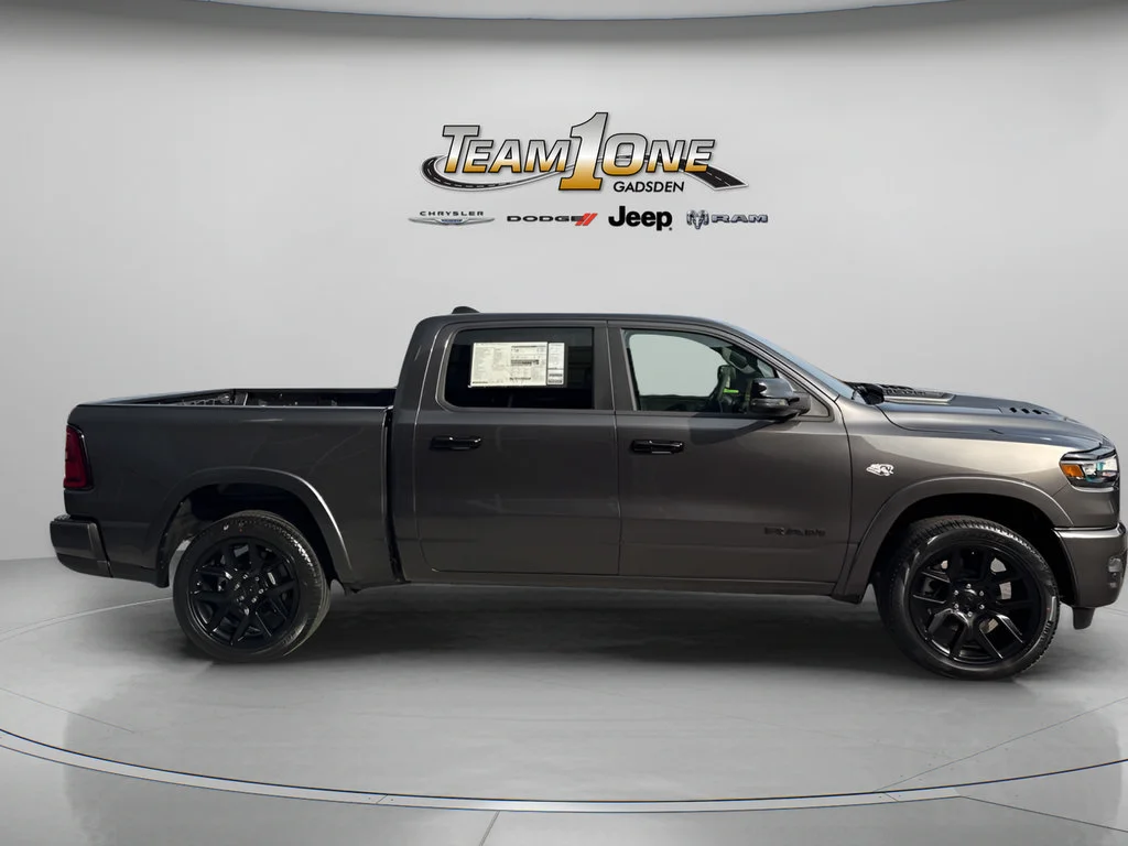 New 2026 Granite Crystal Metallic Clear-Coat Exterior Paint RAM Laramie image 8
