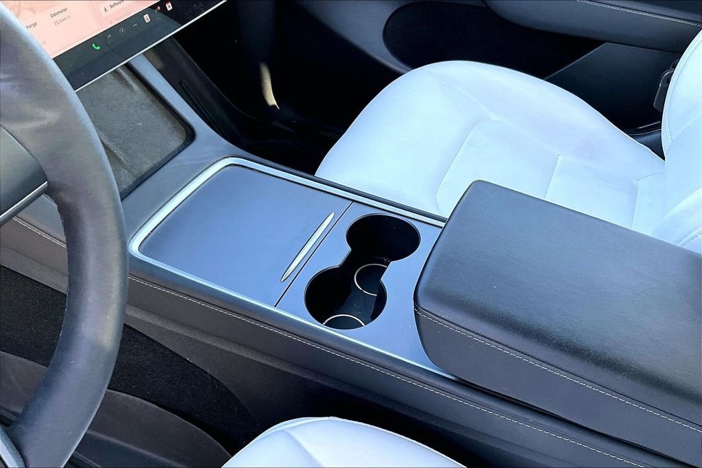 Used 2024 Pearl White Multi-Coat Tesla Long Range image 16