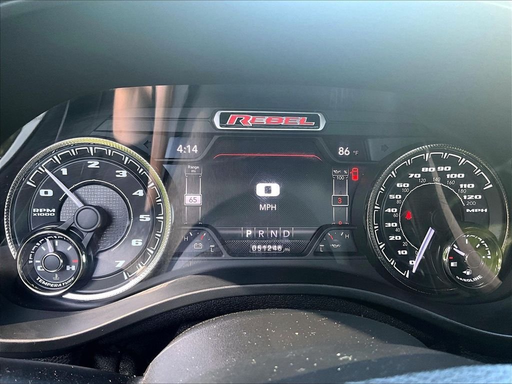 Used 2021 Bright White Clearcoat Ram Rebel image 25