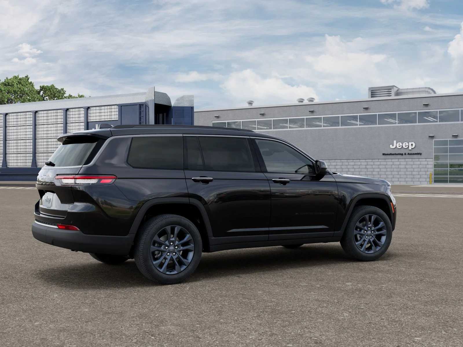 New 2026 Diamond Black Crystal Pearl-Coat Exterior Paint Jeep Limited image 30