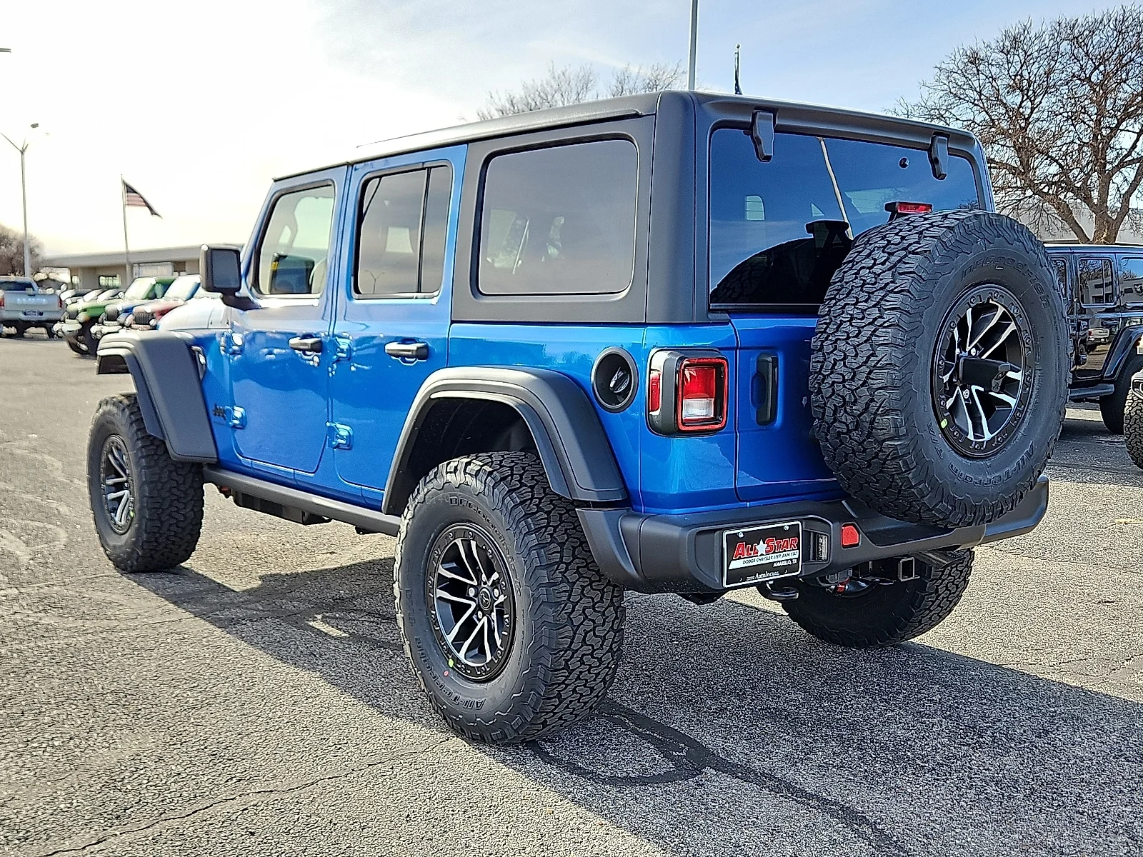 New 2026 Hydro Blue Pearlcoat Jeep 4-DOOR WILLYS image 2