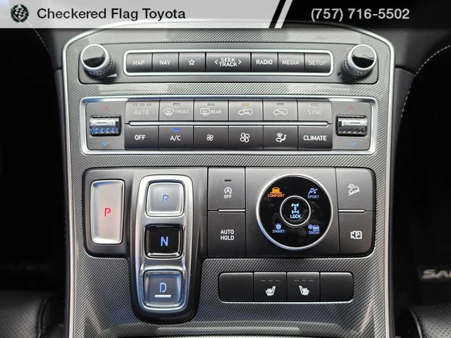 Used 2023 Twilight Black Hyundai SEL image 23