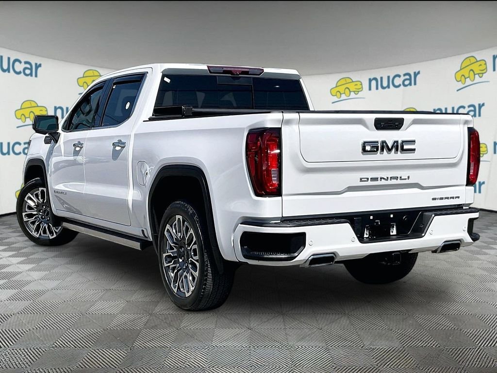 Used 2023 White GMC Denali Ultimate image 4