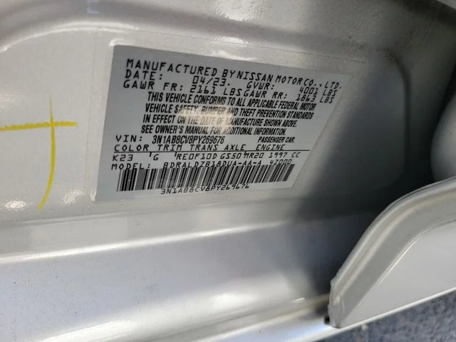 Used 2023 Silver Nissan SV image 26