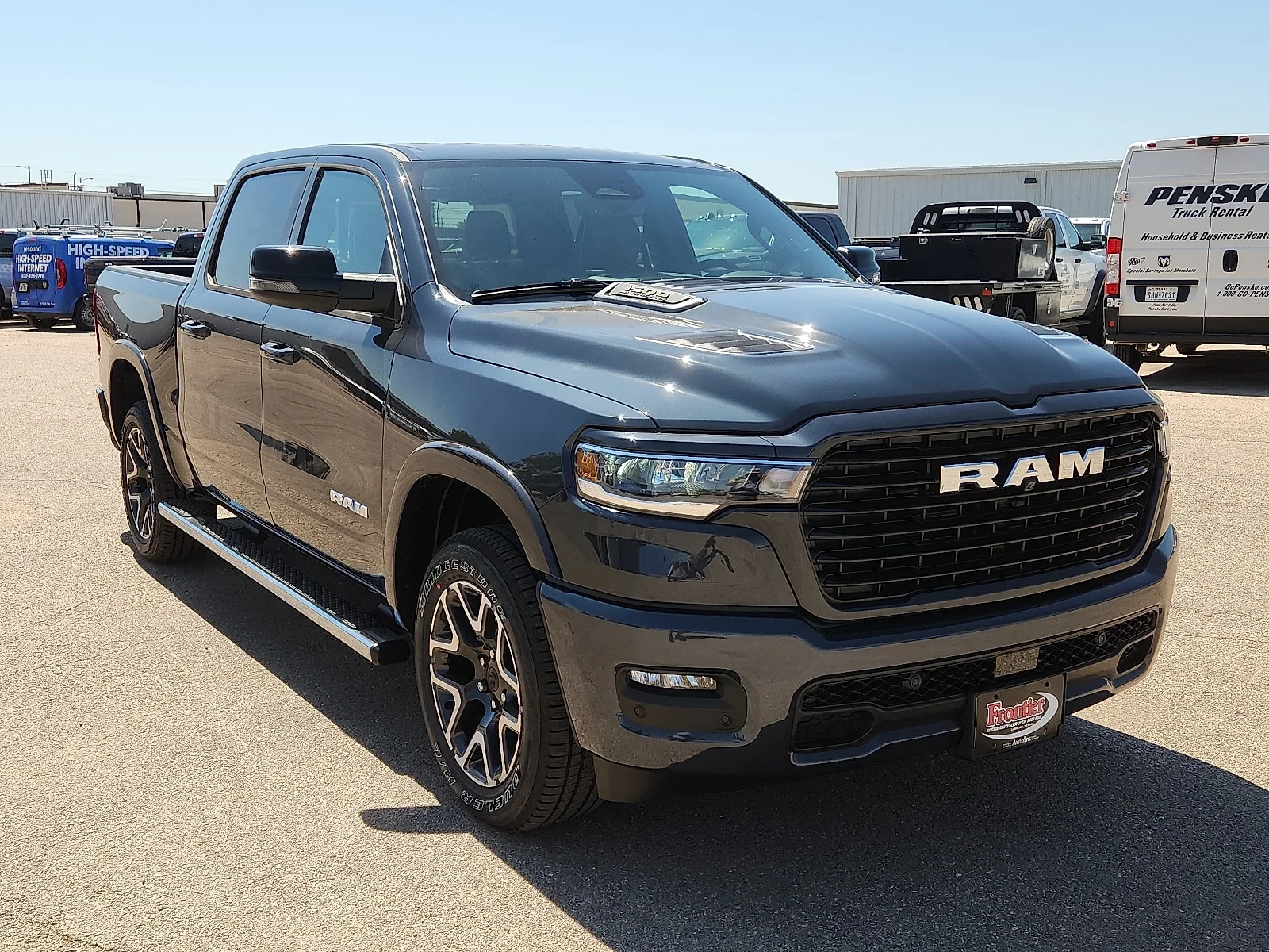 New 2026 Forged Blue Metallic  Paint Ram LARAMIE CREW CAB 4X4 5
