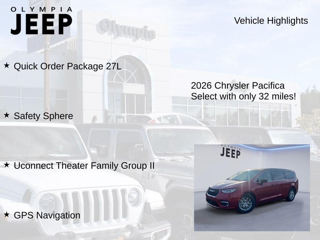 2026 Chrysler Pacifica Select - Photo 7