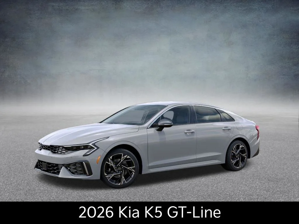 New 2026 Wolf Gray Kia GT-Line FWD image 3