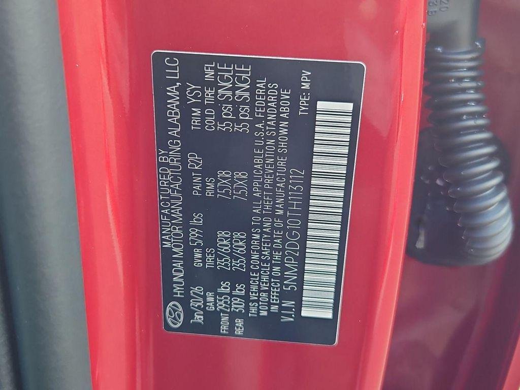 New 2026 Red Hyundai SEL image 32